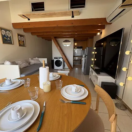Appt 2 Pieces Renove Vue - Climatise - 4 Personnes Cap D'agde Ct335-031 Agde