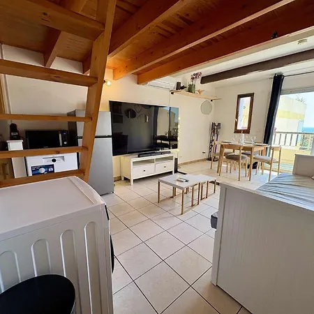 Appt 2 Pieces Renove Vue - Climatise - 4 Personnes Cap D'agde Ct335-031 Apartament Agde
