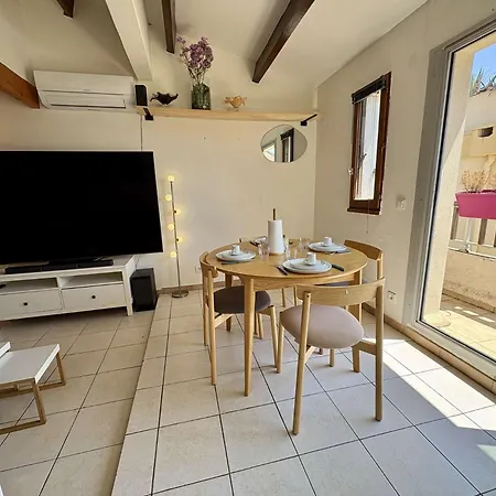 Apartament Appt 2 Pieces Renove Vue - Climatise - 4 Personnes Cap D'agde Ct335-031 Agde
